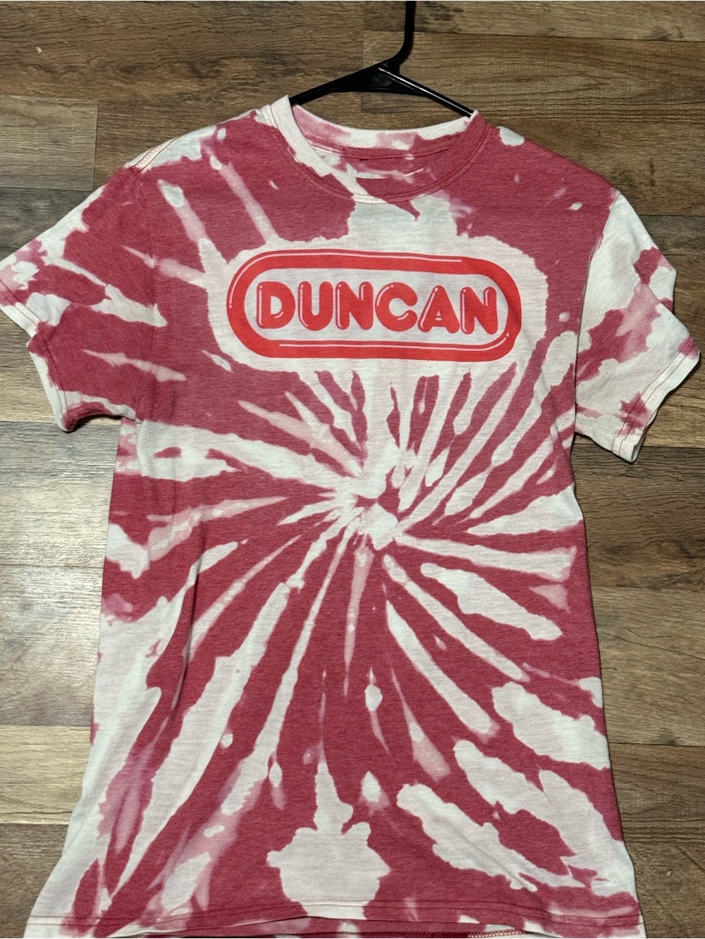 Vintage Style Duncan Toys Tie Dye Graphic T-Shirt